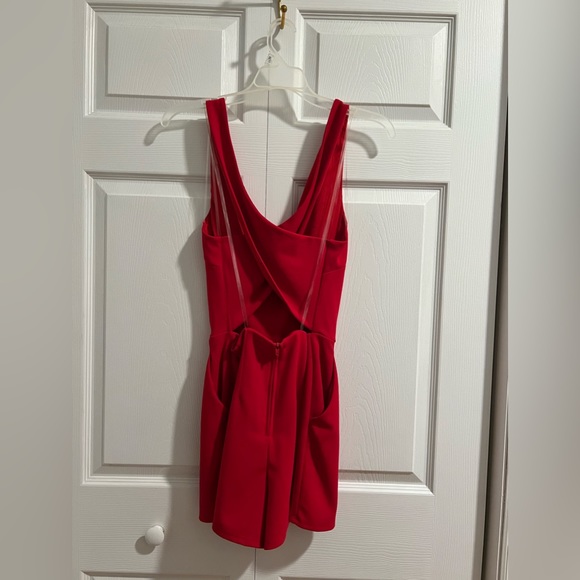 Red Shorts Romper/jumper Medium. NWT. - Picture 2 of 7